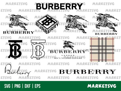 burberry logo svg